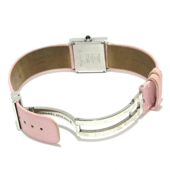 Auth CHANEL Mademoiselle - Pink Women's Wrist Watch - Picture 4 of 12